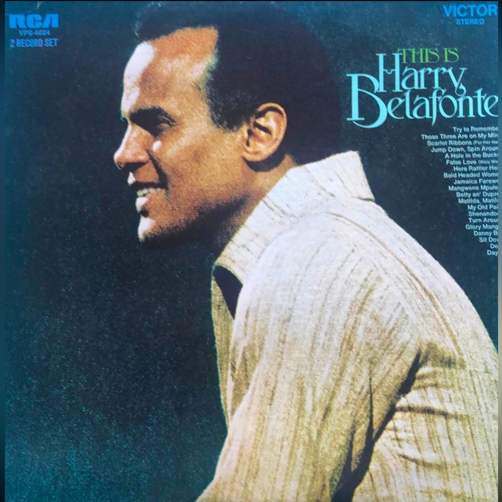 1970 Harry Belafonte “ This is” vintage 2LP records